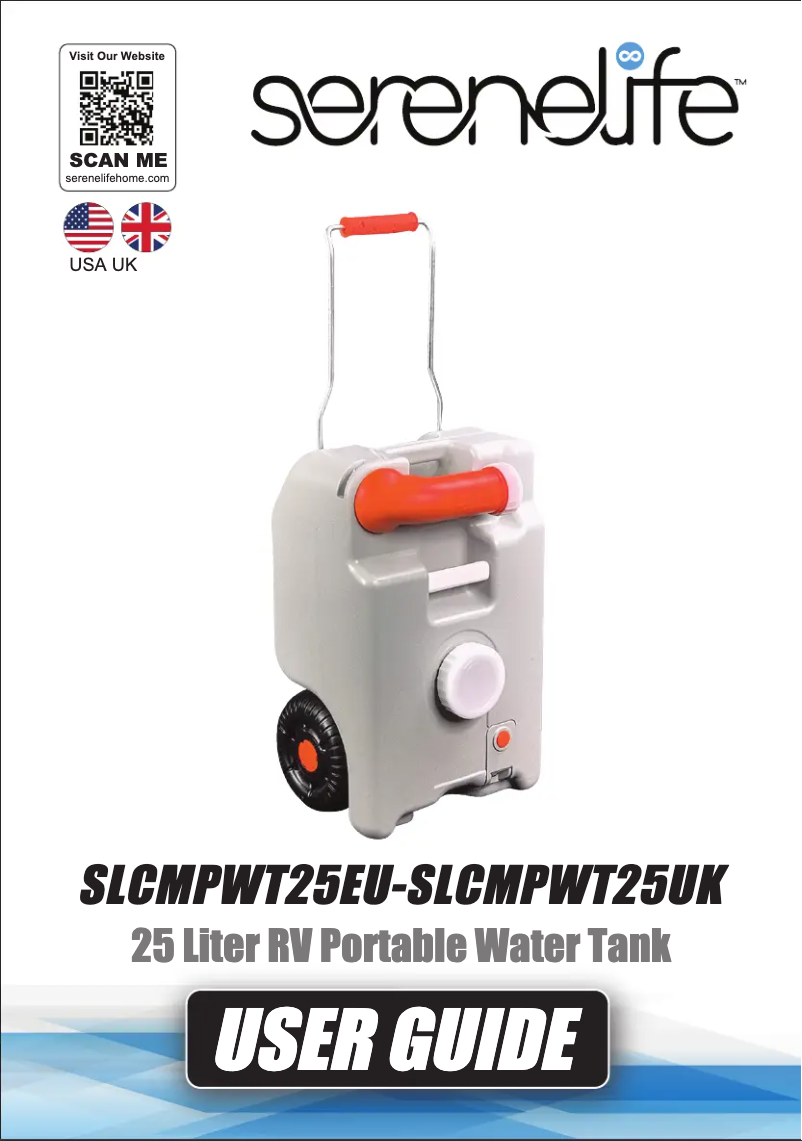 Page 1 de la notice Manuel utilisateur SereneLife SLCMPWT25