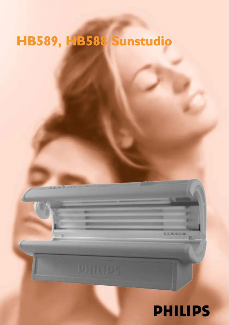 Page 1 de la notice Manuel utilisateur Philips HB589 Suntudio
