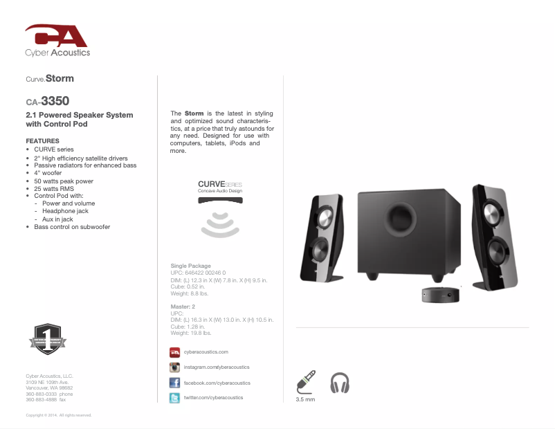 Image de la première page du manuel de l'appareil CA-3090