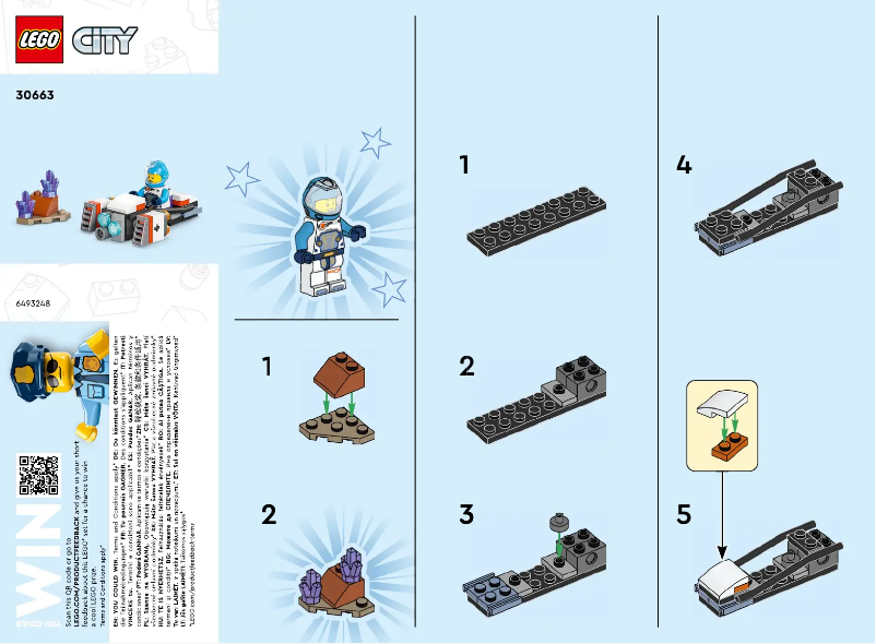 Page 1 of the manual User Manual Lego City 30663