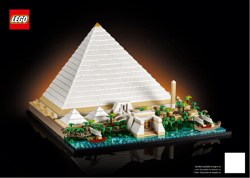 Page n°1 - Manuel utilisateur Lego Great Pyramid of Giza 21058