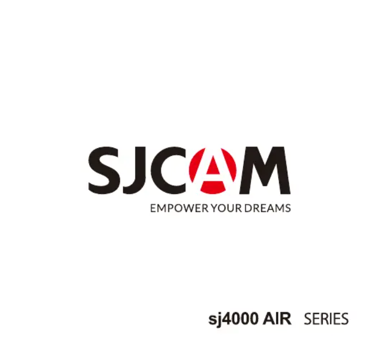 Page n°1 - Manuel utilisateur SJCAM SJ4000 Air