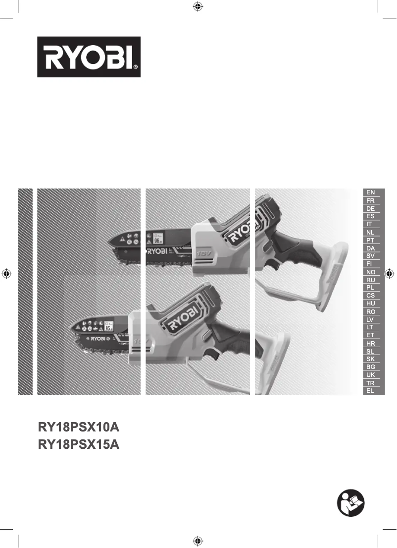 Page n°1 - Manuel utilisateur RYOBI RY18PSX15A