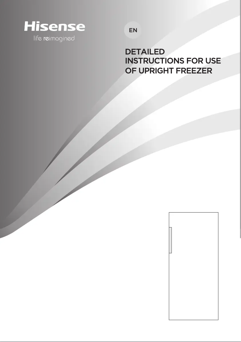 Page 1 de la notice Manuel utilisateur Hisense FIV276N4AWE