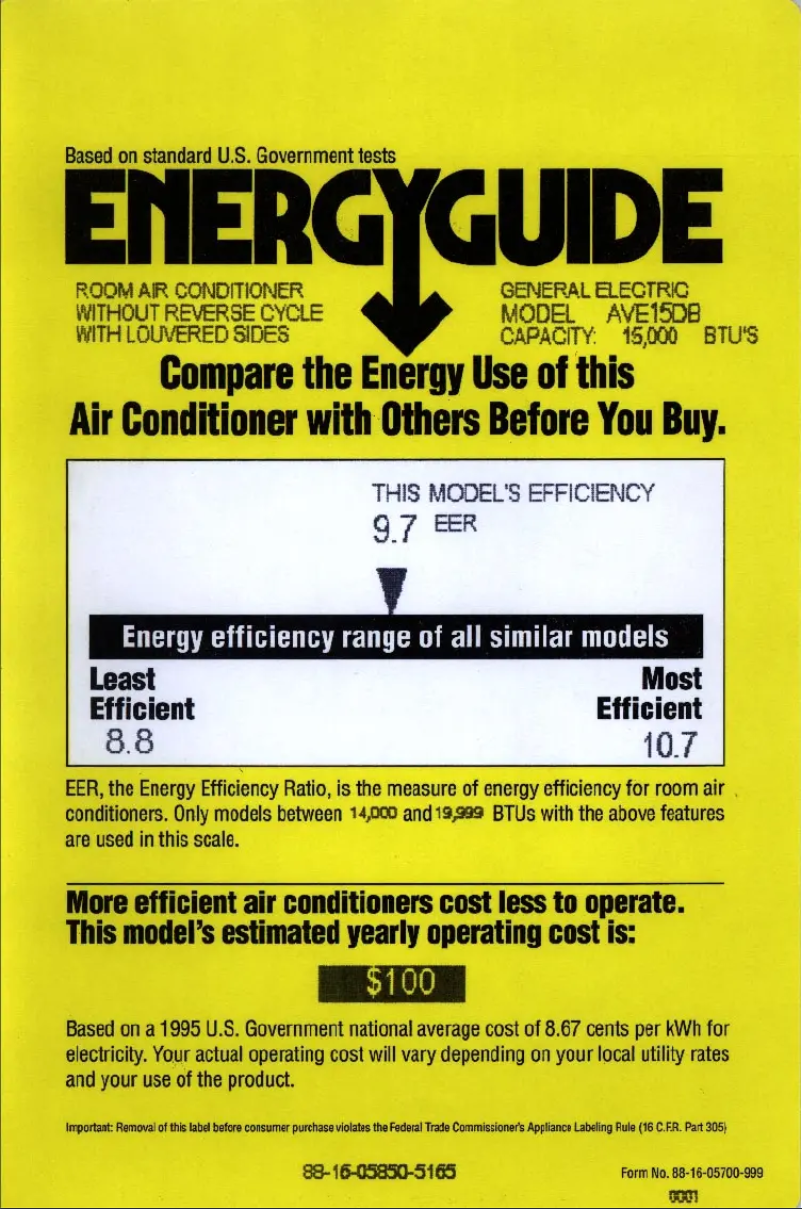 Image de la première page du manuel de l'appareil AVE15DB