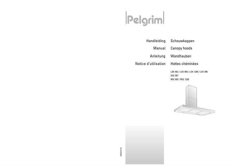 Page 1 de la notice Manuel utilisateur Pelgrim LSK 982