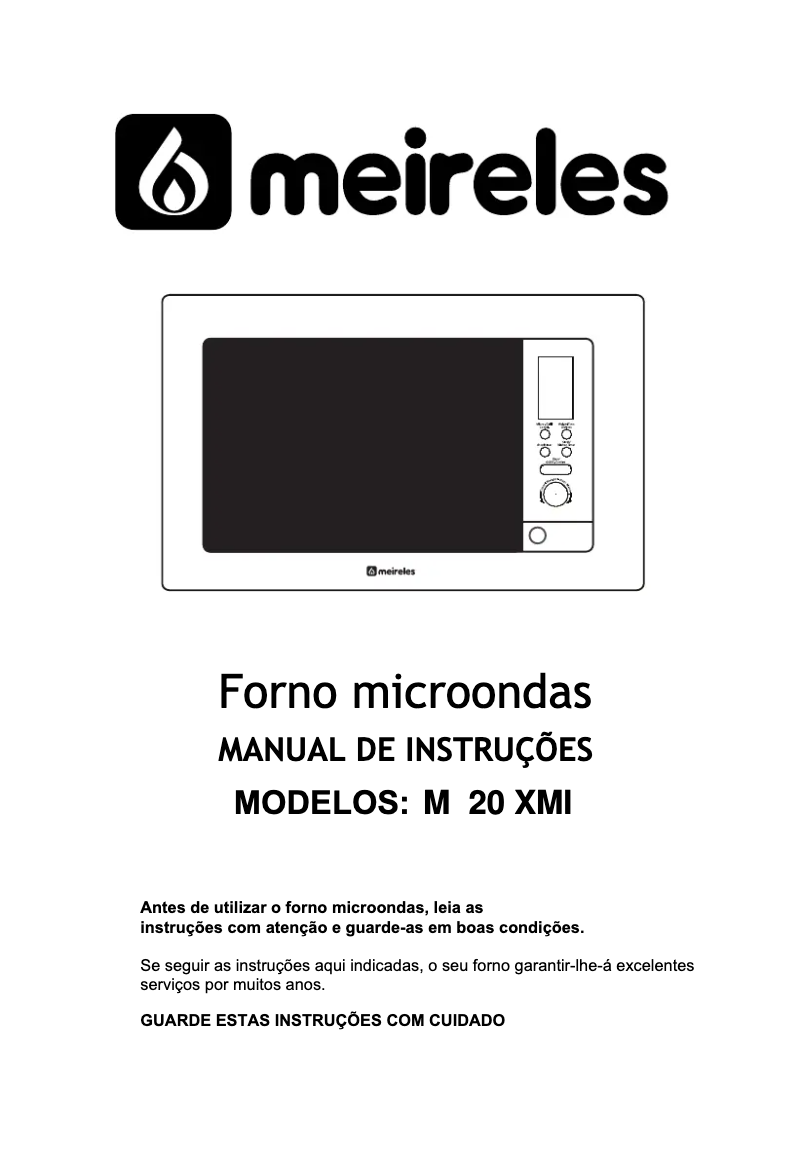Image de la première page du manuel de l'appareil MMI 20 X