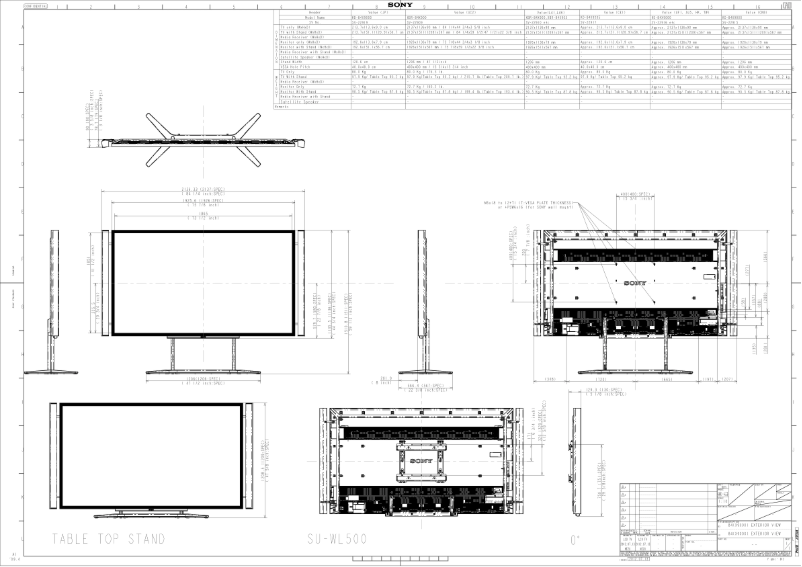 Page n°1 - Guide d'installation Sony Bravia XBR-84X900