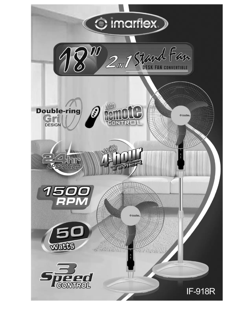 Page n°1 - Manuel utilisateur Imarflex IF-918R