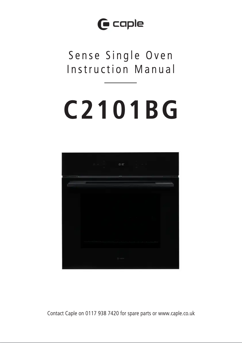 Image de la première page du manuel de l'appareil C2101BG