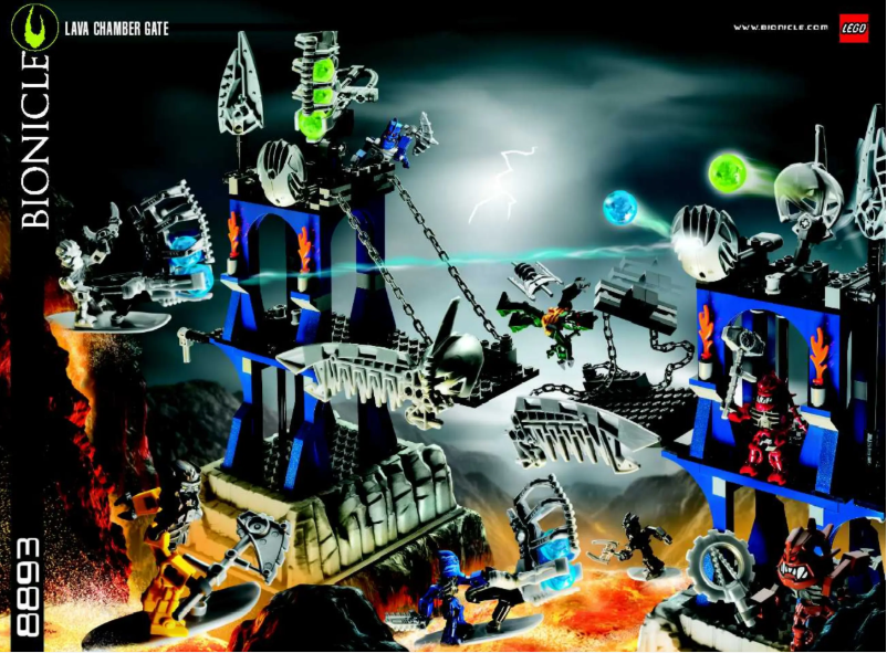 Image de la première page du manuel de l'appareil Lava Chamber Gate