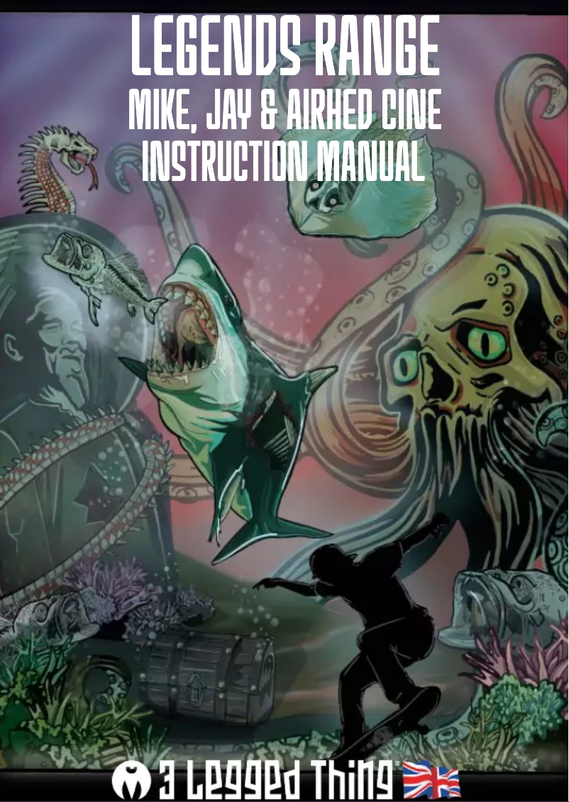 Page 1 de la notice Manuel utilisateur 3 Legged Thing AirHed Cine