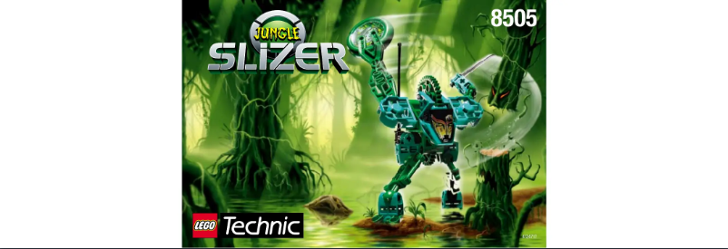 Page n°1 - Manuel utilisateur Lego Jungle Slizer