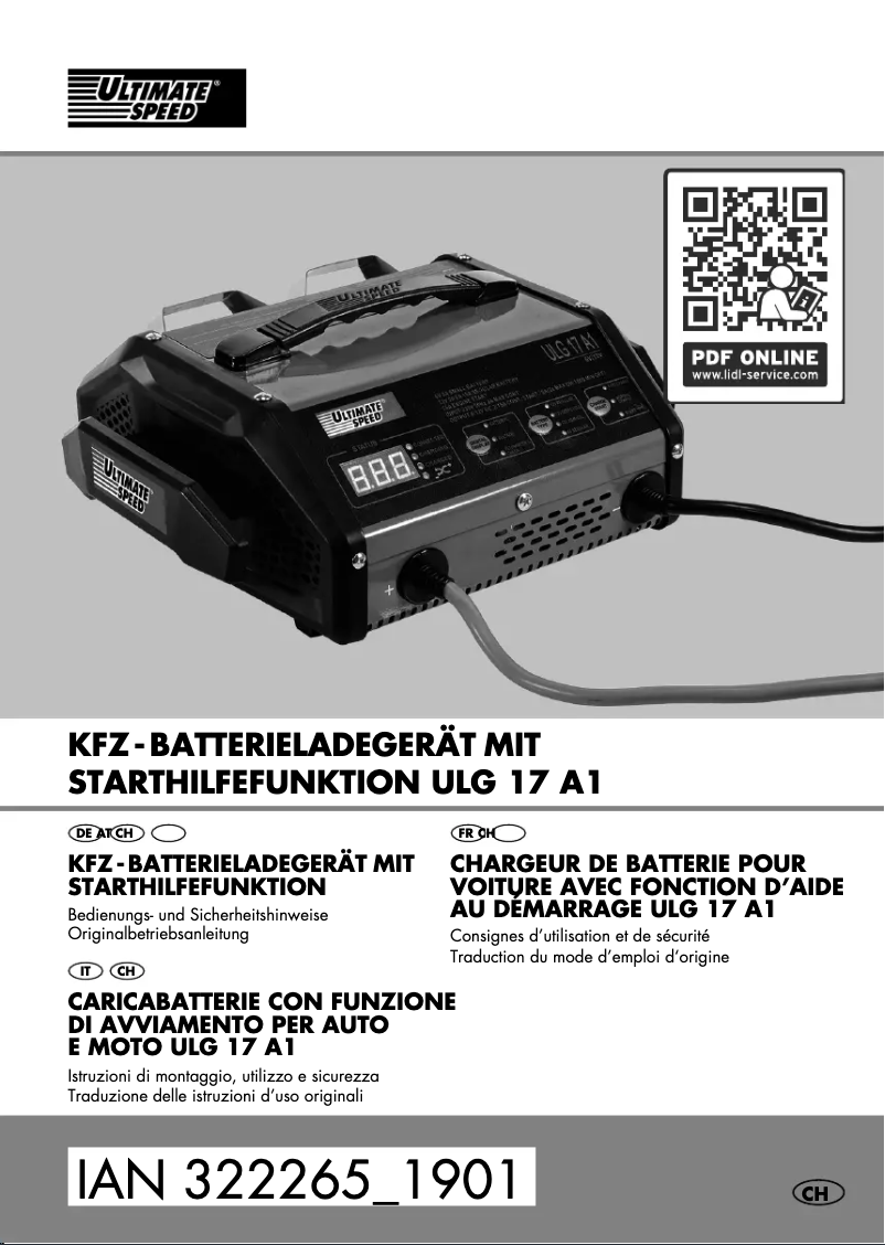 Page n°1 - Manuel utilisateur Ultimate Speed ULG 17 A1