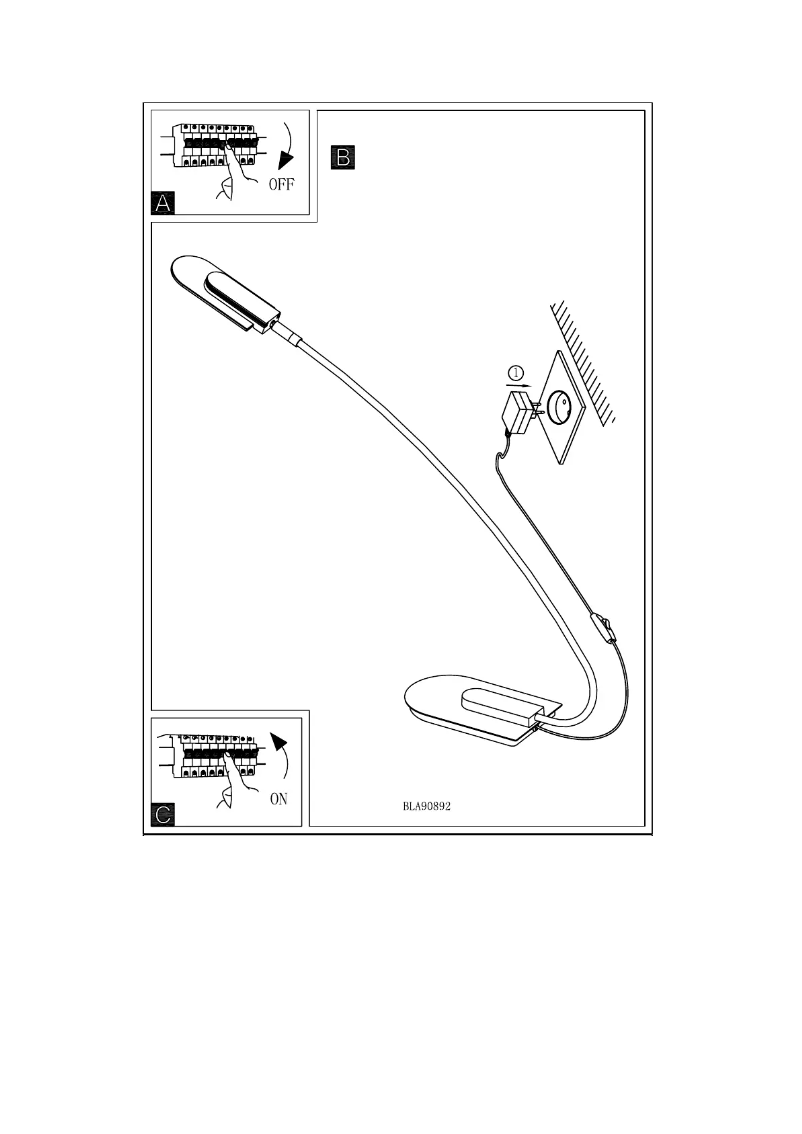 Page n°1 - Manuel utilisateur Eglo Ocaso