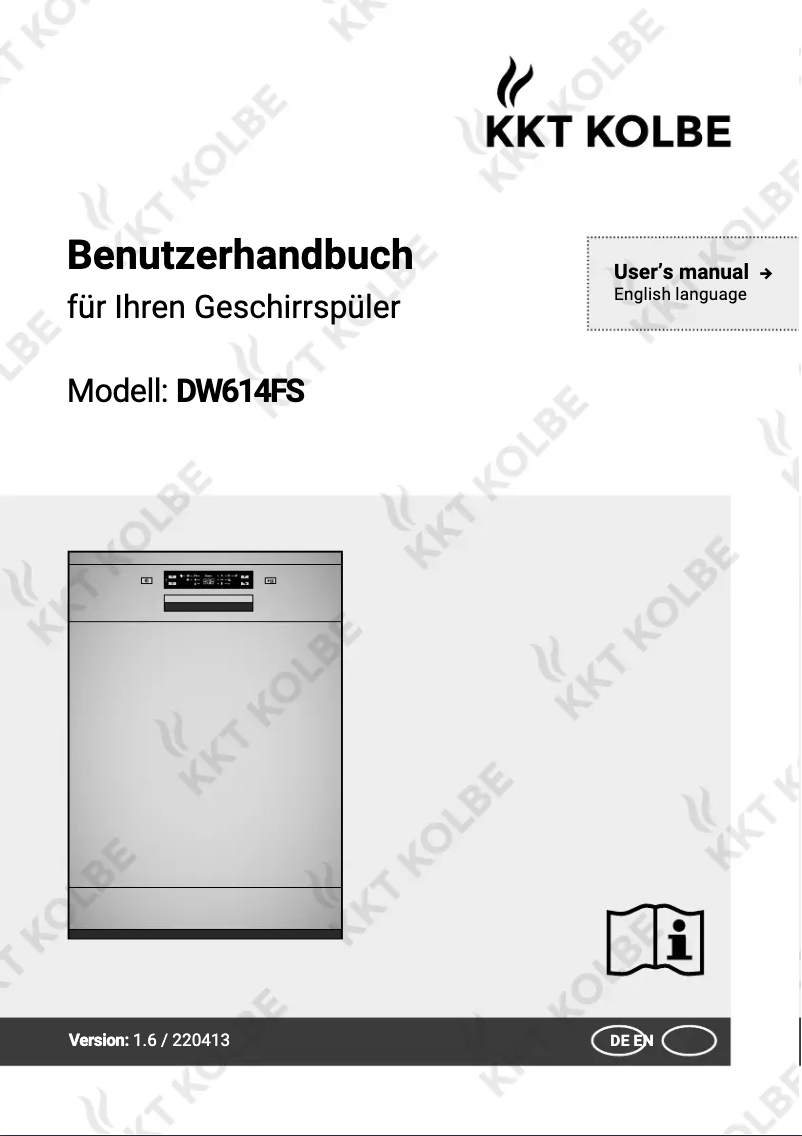 Page 1 de la notice Manuel utilisateur KKT Kolbe DW614FS