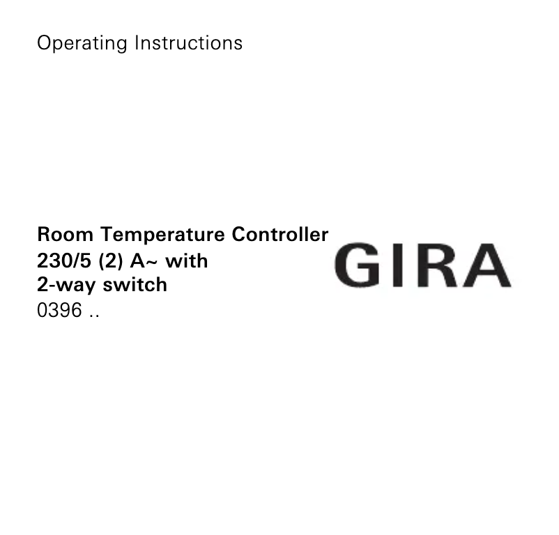 Image de la première page du manuel de l'appareil 039603