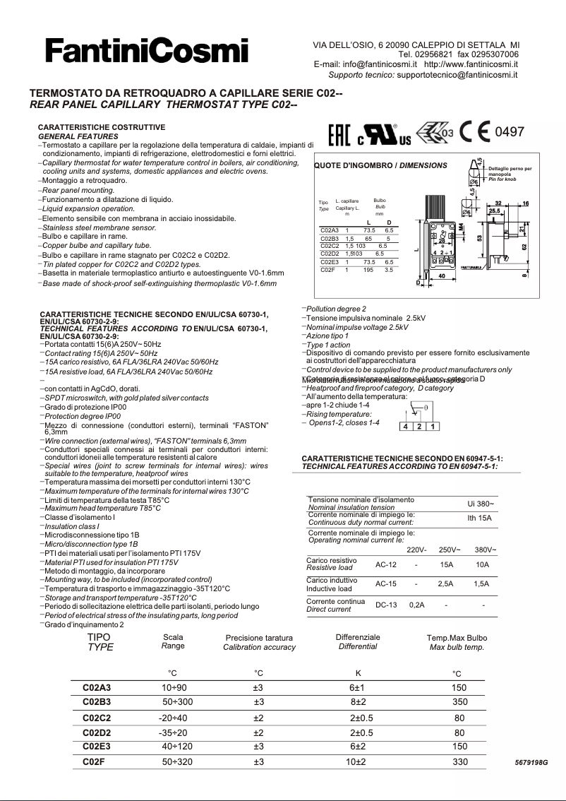 Image de la première page du manuel de l'appareil C02