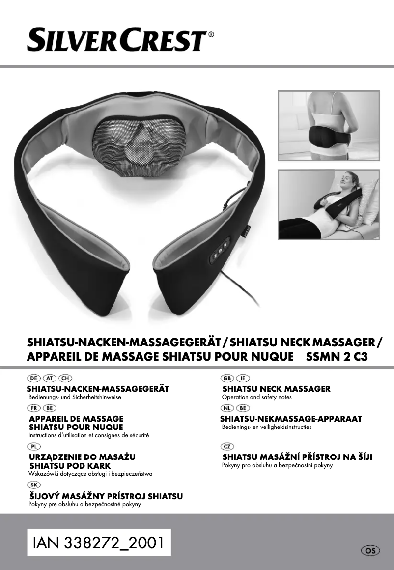 Page n°1 - Manuel utilisateur SilverCrest SSMN 2 C3