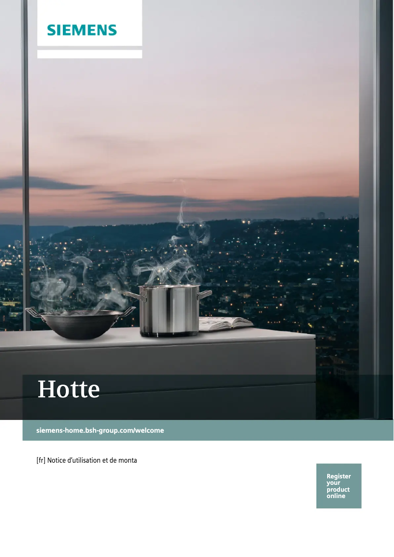 Page 1 de la notice Manuel utilisateur Siemens LI97SA560B