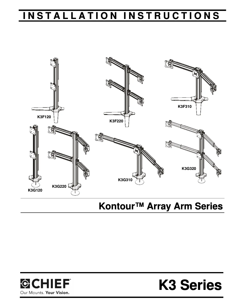 Image de la première page du manuel de l'appareil K3F310S
