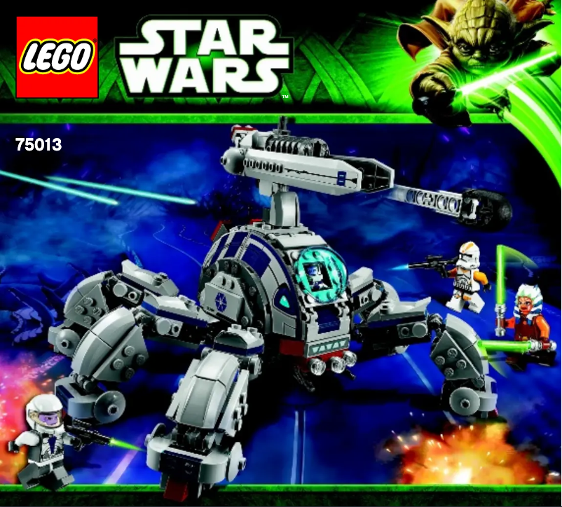 Page 1 de la notice Manuel utilisateur Lego Umbaran MHC (TM) (Mobile Heavy Cannon)