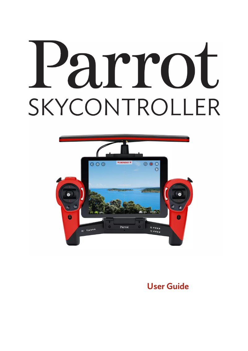 Page 1 de la notice Manuel utilisateur Parrot Skycontroller