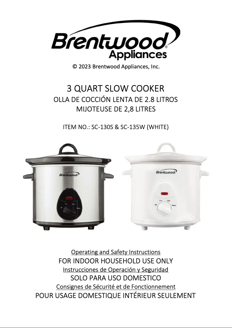 Image de la première page du manuel de l'appareil SC-130S