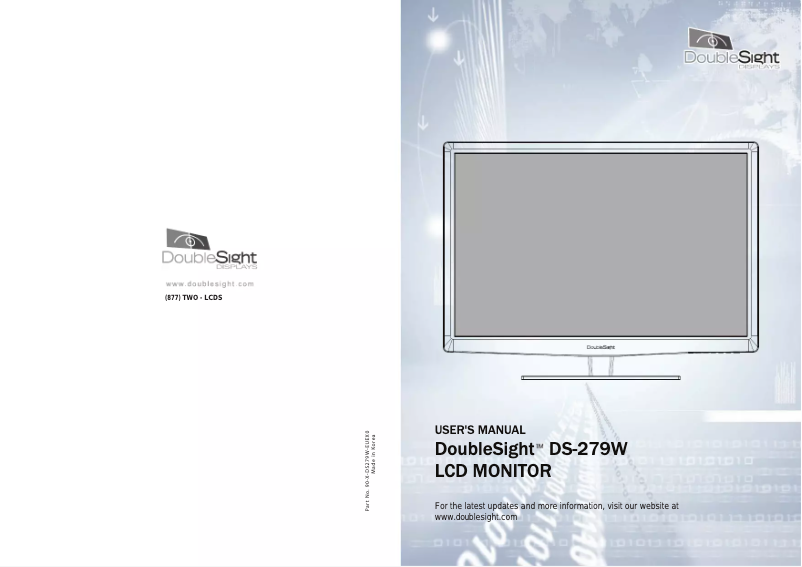 Image de la première page du manuel de l'appareil DS-279W