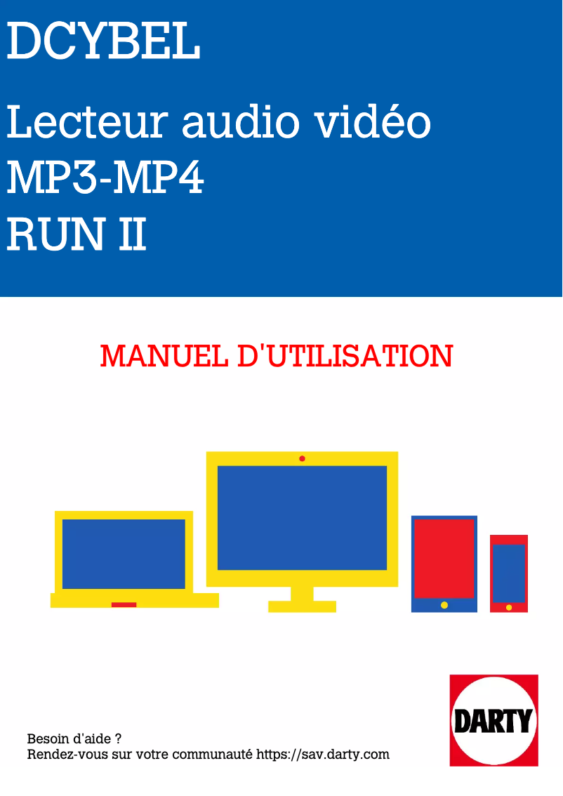 Page n°1 - Manuel utilisateur Dcybel Run II