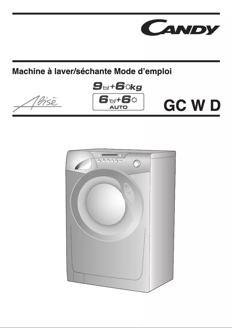 Image de la première page du manuel de l'appareil GC W496DS-47