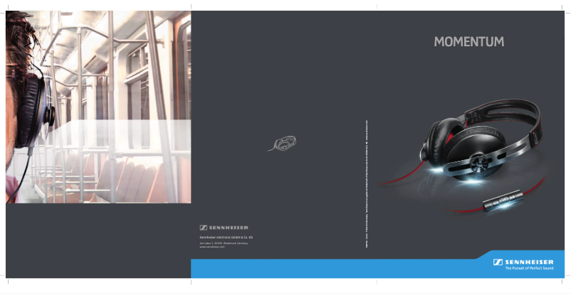 Page 1 de la notice Brochure Sennheiser Momentum