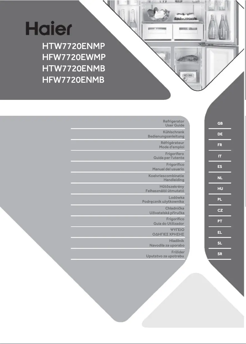 Page n°1 - Fiche technique Haier HTW7720ENMP