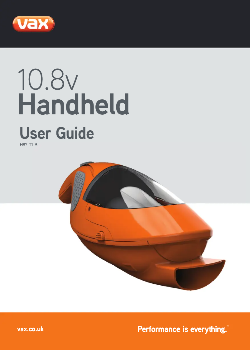 Image de la première page du manuel de l'appareil H87-T1-B