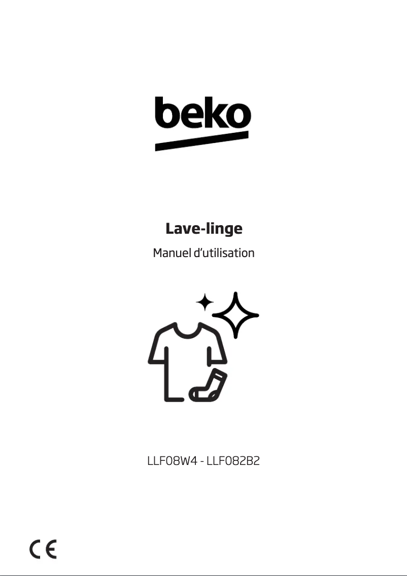 Page 1 de la notice Manuel utilisateur Beko LLF082B2