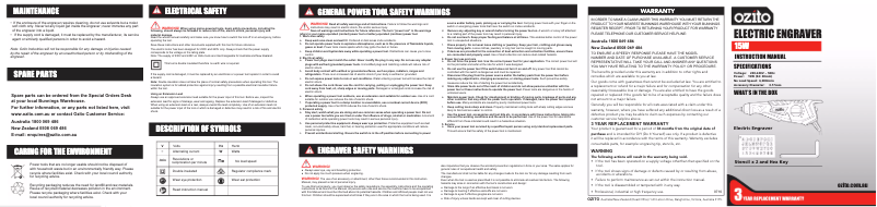 Image de la première page du manuel de l'appareil EGR-2050