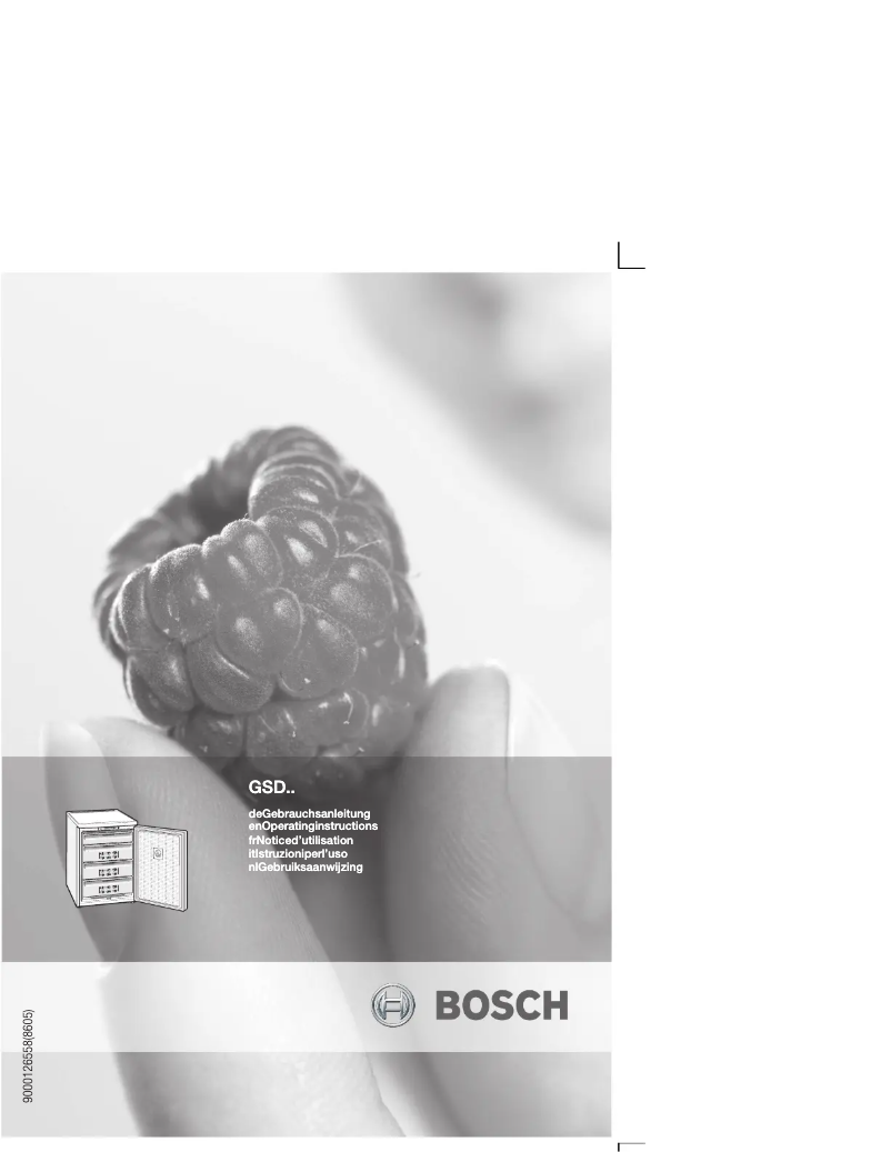 Image de la première page du manuel de l'appareil GSD12V20GB