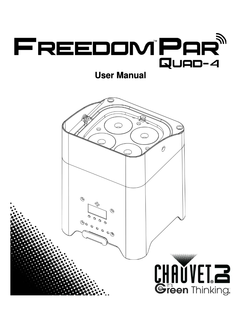 Image de la première page du manuel de l'appareil Freedom Par Quad-4
