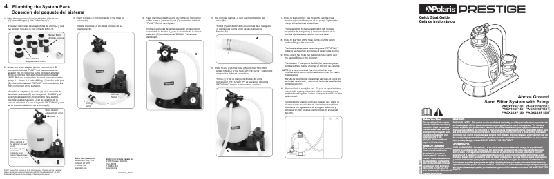 Image de la première page du manuel de l'appareil Prestige