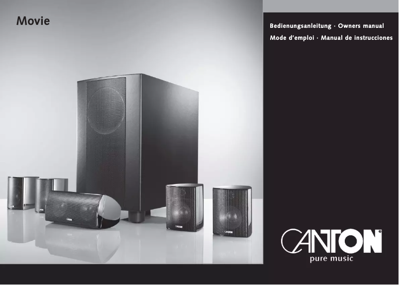 First page image of the manual for Movie 80 CX