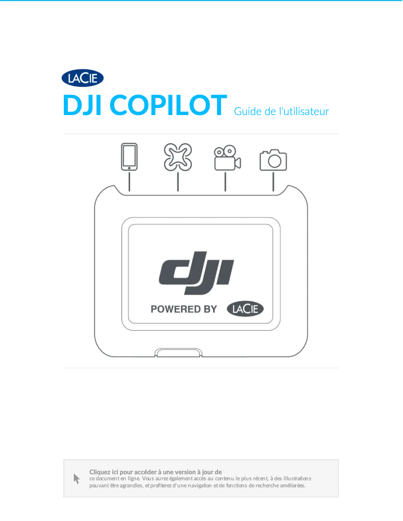 Página 1 del manual Manual de usuario LaCie DJI Copilot