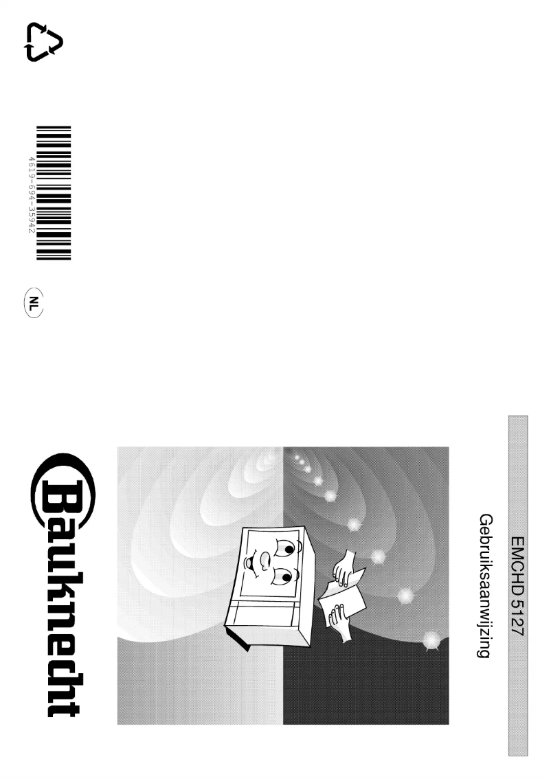 Page 1 de la notice Manuel utilisateur Bauknecht EMCHD 5127 IN