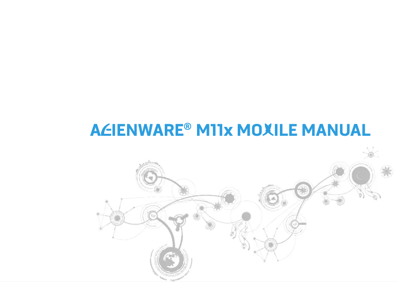 Image de la première page du manuel de l'appareil M11x R2