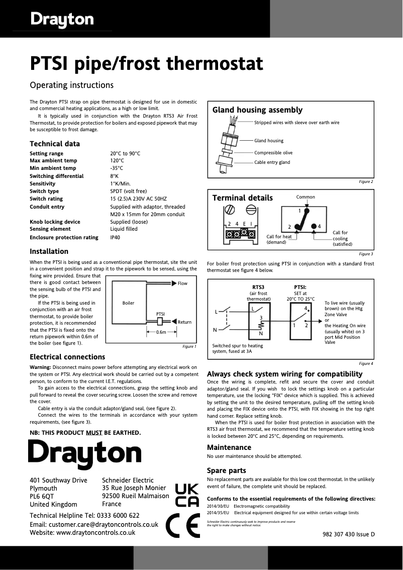 Image de la première page du manuel de l'appareil PTS1