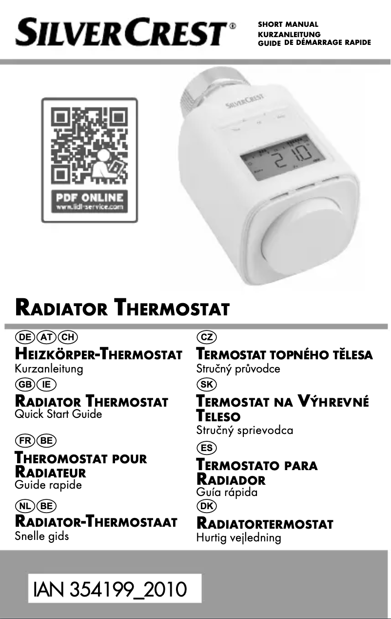 Image de la première page du manuel de l'appareil IAN 354199