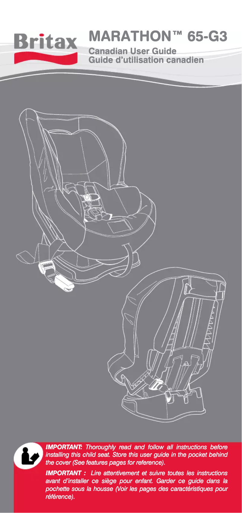 Página 1 del manual Manual de usuario Britax Marathon 65-G3