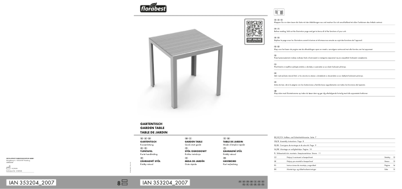 Image de la première page du manuel de l'appareil IAN 353204