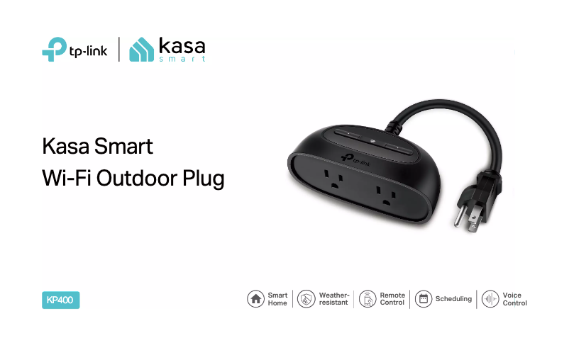 Page n°1 - Fiche technique TP-Link Kasa Smart KP400