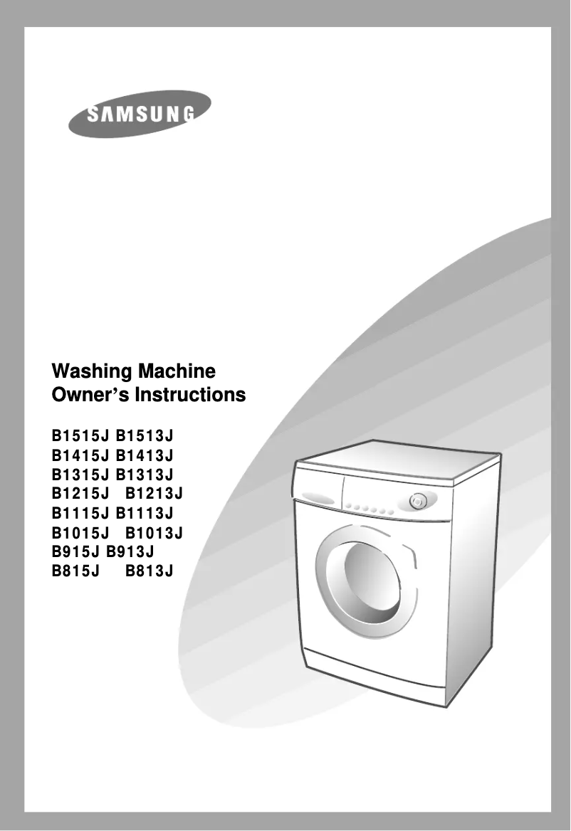 Page n°1 - Manuel utilisateur Samsung B1315J