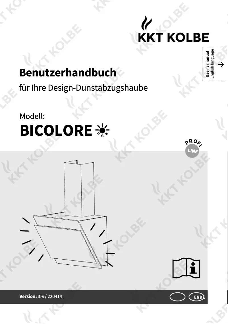 Image de la première page du manuel de l'appareil BICOLORE807SM